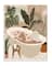 Stupell Industries Female Fruit Bath Tropical Palm Plants Wall Plaque